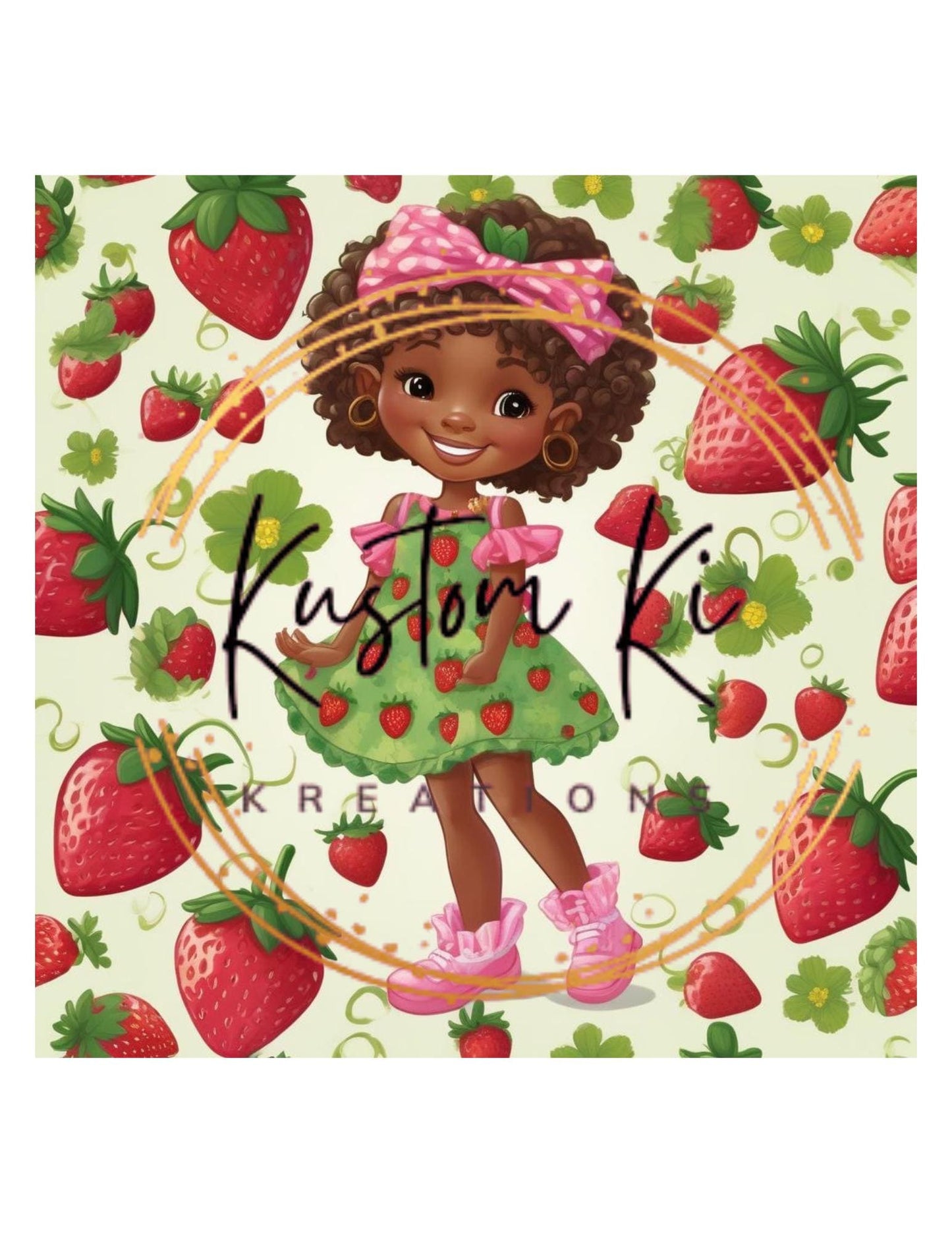 African American Strawberry Shortcake png